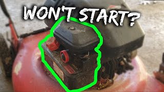 How to clean lawn mower carburetor in under 5 minutes [upl. by Elwin556]