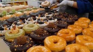 Doughnut  donut  donut coating  american donuts [upl. by Aisanat]