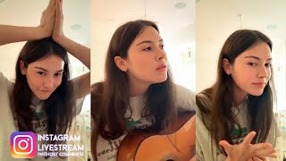 Gracie Abrams singing Live for ID  April 30 2020  Instagram Livestream [upl. by Layney587]