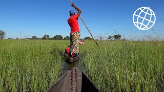 Botswana Okavango Delta amp Chobe River Amazing Places 4K [upl. by Aynotal]