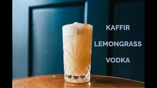 Kaffir Lemongrass Vodka BONUS Cocktail Recipe  quotTropical Fizzquot [upl. by Howenstein]