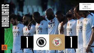 HIGHLIGHTS  Boreham Wood v Bromley H  11th November 2023 [upl. by Acinorahs]