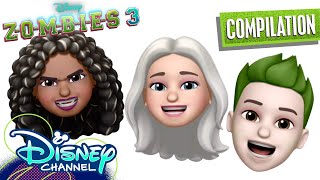 Every ZOMBIES 3 Memoji Music Video  Compilation  disneychannel [upl. by Brick]