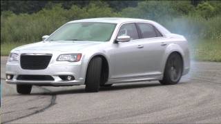 Chrysler 300 SRT8 – Test on Racetrack [upl. by Asilak819]