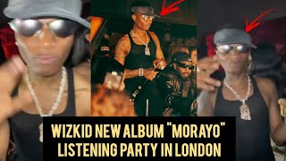 Wizkid Morayo Album Biggest Listening Party as Davido Drop New Song with Omah Lay and Wande Coal [upl. by Ennovihc]