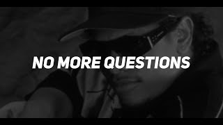 EazyE — No More Questions Lyrics HD [upl. by Mattie882]