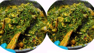 How to cook Afang soup without water leaf [upl. by Nnyleuqcaj798]