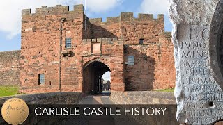 Carlisle Castle History Cumbria  Mary Queen of Scots  King Arthur  Robert the Bruce  4k [upl. by Anneyehc7]