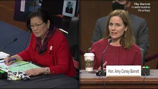 WATCH Sen Mazie Hirono questions Supreme Court nominee Amy Coney Barrett [upl. by Jocelyn]