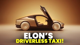 Tesla CEO Elon Musk Unveils Self Driving Robotaxi [upl. by Warchaw]