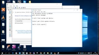 HP mouse drivers installation in windows 81 and windows 10 [upl. by Barri]