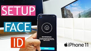 How To Setup Face ID iPhone 11 [upl. by Elledoj]