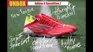 UNBOX Adidas X Speedflow1  REDEFINING FAST IN FOOTBALL [upl. by Airpac847]