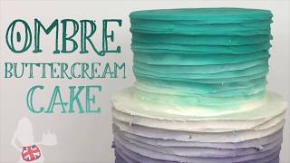 OMBRE CAKE Tutorial [upl. by Oir]