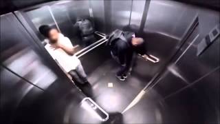 Poop Elevator Prank [upl. by Felske]