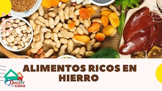 Alimentos naturales ricos en hierro [upl. by Ablem]