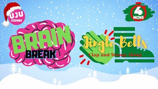 Brain Break  Jingle Bells Clap and Stomp Along [upl. by Brunella]