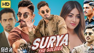 Surya The Soldier Full Movie Hindi Dubbed South Allu ArjunArjun Sarja HD Review amp Facts [upl. by Elleirda474]