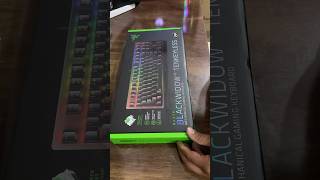 Razer Blackwidow V3 Unboxing 😍Best Keyboard viralvideo technology gaming unboxing [upl. by Ennoirb]