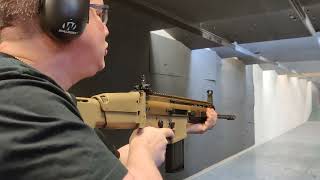 FN SCAR 17 Heavy full auto [upl. by Wan616]