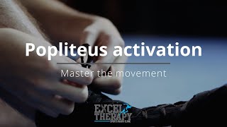 Popliteus activation exercisedorsiflexion for runners [upl. by Earized724]