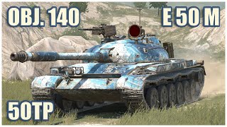 Object 140 E 50 M amp 50TP Tyszkiewicza • WoT Blitz Gameplay [upl. by Akzseinga]