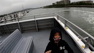 Hingham Hull Ferry ride to Boston [upl. by Tedd]