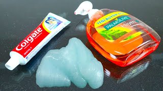 Como Hacer SLIME 💦 con PASTA DE DIENTES y jabon de mano  Probando recetas 💦 [upl. by Dwane]