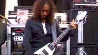 Kirk Hammett Being A Mess For 2 Minutes [upl. by Laucsap]