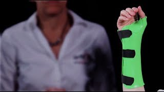 Wrist and Thumb Orthosis Orfit Colors NS  Splinting Techniques 910 [upl. by Lzeil]