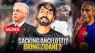 Whats Next After 52 Humiliation for Madrid  Sack Ancelotti amp Bring Zidane  Barca Flying [upl. by Acinoryt]