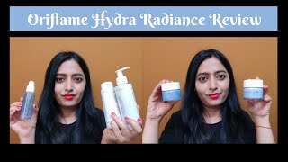 New Oriflame Hydra Radiance Range Detail Review  Oriflame April 2022 Catalogue  By hnbs [upl. by Leilah151]