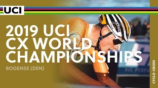 2019 UCI Cyclocross World Championships  Bogense DEN  Men Elite [upl. by Estis]