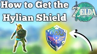 How to get the HYLIAN SHIELD EASILY in TOTK [upl. by Oliana]