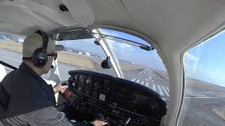 Piper PA38 Tomahawk landing at CZBB [upl. by Sig]