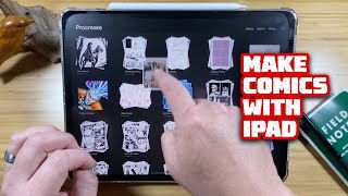 Draw Comics in Procreate Key Gestures amp Features for Comic Artists [upl. by Eynttirb]