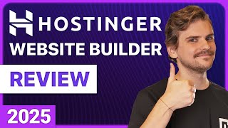 Hostinger Website Builder Review 2025 [upl. by Fiorenza408]