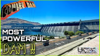 GRAND COULEE DAM MOST POWERFUL DAM IN AMERICA  LAKE ROOSEVELT EXPLORING  LAZER LIGHT SHOW [upl. by Alber723]