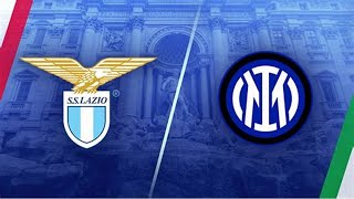 Lazio vs Inter Serie A  CON TELECRONACA live livestream [upl. by Junieta]