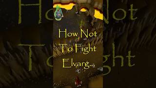 Killing ELVARG Just OSRS SHORTS [upl. by Ellecrad]