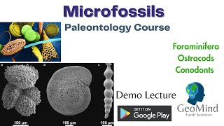 Microfossils  Paleontology  Demo Lecture  Geology  UPSC  GATE  JAM [upl. by Cerellia]