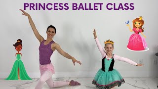 Ballet Class For Kids  Princess Ballerina Ballet For Kids Age 37 [upl. by Waldack]