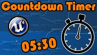 Countdown Timer  End Game Screen  Unreal Engine 4 Tutorial [upl. by Netsriik]