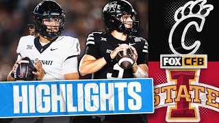 Cincinnati Bearcats vs Iowa State Cyclones Highlights  FOX College Football [upl. by Akemahc]