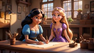 Principessa Jasmine e Rapunzel Insieme per Sempre La sfida dellamicizia [upl. by Neeham762]