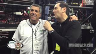 Wingbowl 24 Backstage With Angelo Cataldi [upl. by Kcirreg]