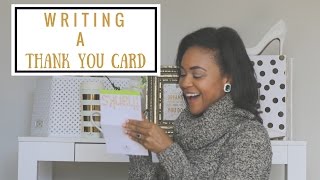 5 Tips To Write The Perfect Thank You Card  How To Be A Lady [upl. by Jeromy]