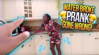 My Water Broke Prank [upl. by Etnuahs]