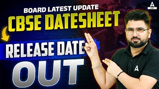 CBSE Class 12 Date Sheet 2024 Update🥳🥳  Class 10 and 12 Date Sheet Release Date Out [upl. by Raffarty]