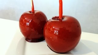 Recette des Pommes dAmour Candy Apples  Williams Kitchen [upl. by Gujral238]